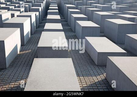 BERLIN, DEUTSCHLAND, Februar, 13, 2017: Das Gedächtnis des Holocaust. Stockfoto
