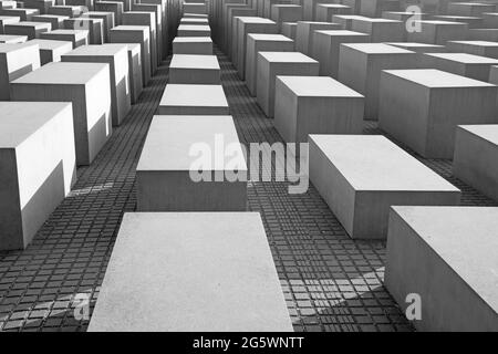 BERLIN, DEUTSCHLAND, Februar, 13, 2017: Das Gedächtnis des Holocaust. Stockfoto