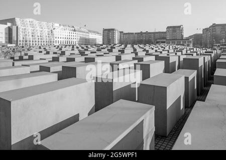 BERLIN, DEUTSCHLAND, Februar, 13, 2017: Das Gedächtnis des Holocaust. Stockfoto