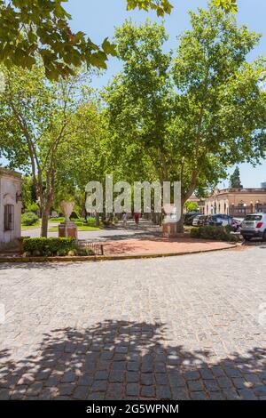 Plaza Ruiz de Arellano in San Antonio de Areco, Provinz Buenos Aires, Argentinien Stockfoto