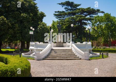 Plaza Ruiz de Arellano in San Antonio de Areco, Provinz Buenos Aires, Argentinien Stockfoto