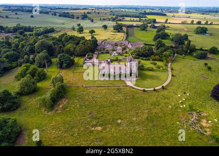 Das kleine Dorf Hornby, im ländlichen Norden von Yorkshire, England, Großbritannien Stockfoto