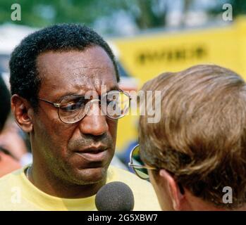 Washington, DC., USA, August 27, 1988 Bill Cosby am 25. Jahrestag der 'March on Washington "Credit: Mark Reinstein/MediaPunch Stockfoto