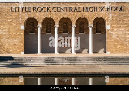 Little Rock Central High School National Historic Site Stockfoto
