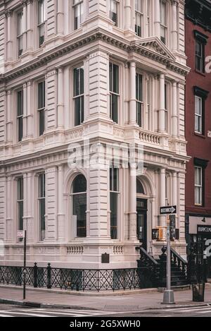 Architektur in NoHo, Manhattan, New York City Stockfoto