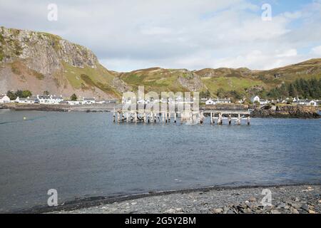 Elienabeich vom Ufer Easdale, Argyle, Schottland Stockfoto