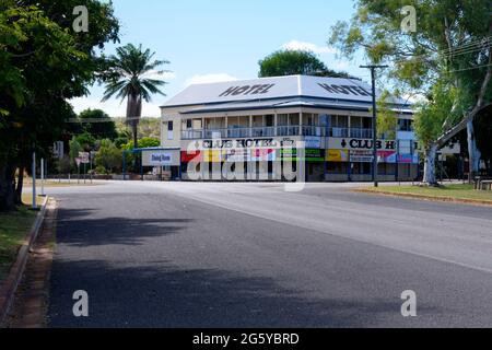 Club Hotel, Croydon, Queensland, Australien Stockfoto