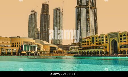 Luxus-Resort in Dubai , Vereinigte Arabische Emirate. Stockfoto