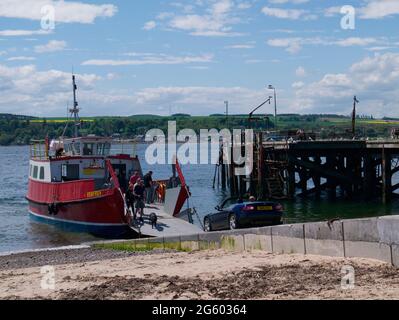 Nigg Ferry, Ross und Cromarty Stockfoto