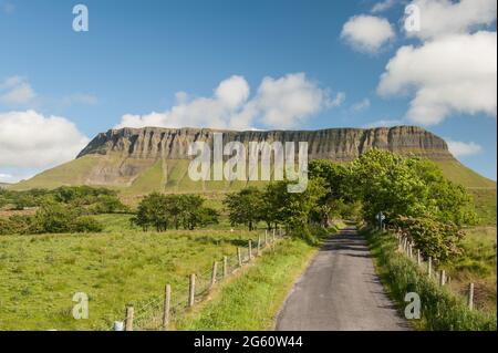 Benbulbin, County Sligo, Irland Stockfoto