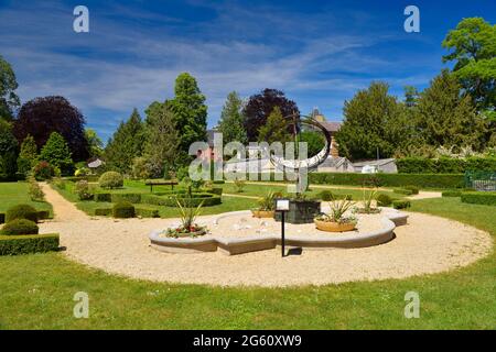 Frankreich, Ardennen, Sedan, botanischer Garten und Park Stockfoto