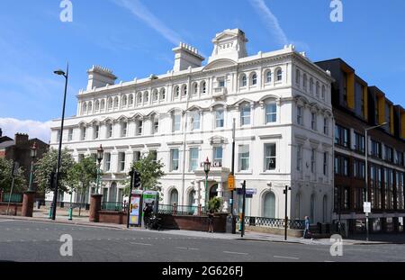 Die Studentenunterkunft Arch in Liverpool Stockfoto