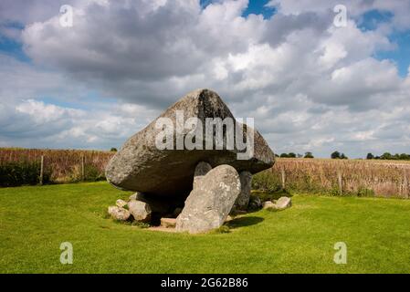 Brownshill Portal Grab oder Dolmen Stockfoto