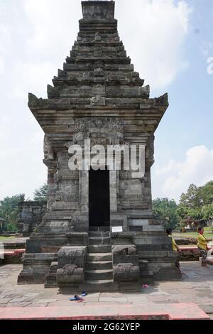 Penataran Tempel (Panataran Tempel) in Blitar, Ost-Java, Indonesien Stockfoto