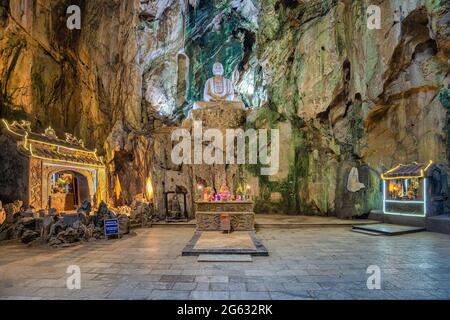 Ngu Hanh Son Pagode, Da Nang, Vietnam Stockfoto