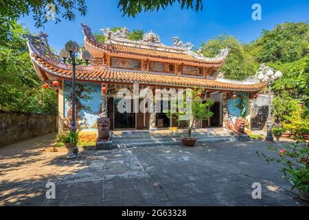 Ngu Hanh Son Pagode, Da Nang, Vietnam Stockfoto