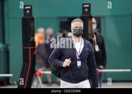 Spielberg, Österreich. 2. Juli 2021, Red Bull Ring, Spielberg, Formel 1 BWT Grosser Preis von Osterreich 2021, im Bild Sky-Experte Ralf Schumacher Quelle: dpa picture Alliance/Alamy Live News Stockfoto