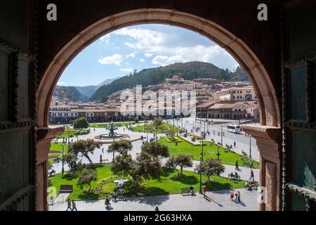 Cuzco, Peru' - august 2009 Plaza de Armas in Cuzco, Peru. Stockfoto