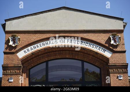 Vivantes Klinikum im Friedrichshain (Vivantes Klinik in Friedrichshain) Stockfoto