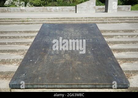 Spanienkämpfer (Denkmal für die deutschen Kämpfer in Spanien) Stockfoto