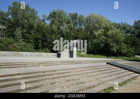 Spanienkämpfer (Denkmal für die deutschen Kämpfer in Spanien) Stockfoto