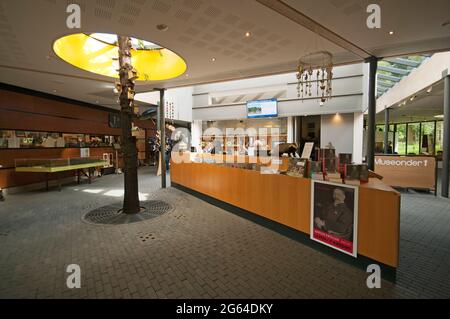 Besucherzentrum und Museum im Nationalpark De Hoge Veluwe, Niederlande Stockfoto