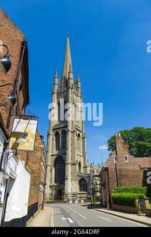 St. James Kirche Spire Louth Lincolnshire 2021 Stockfoto