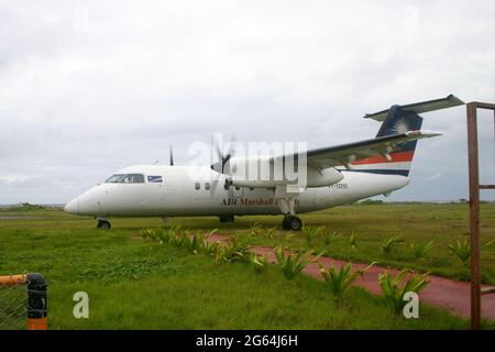 Jaluit Atoll, Marshallinseln - Air Marshallinseln Stockfoto
