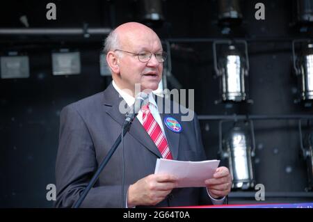 47. Deutsch-Amerikanisches Volksfest in Berlin 2007 , Walter Momper Stockfoto