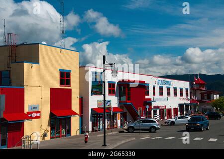 Fährhafen, Prince Rupert, Britisch-Kolumbien, Kanada Stockfoto