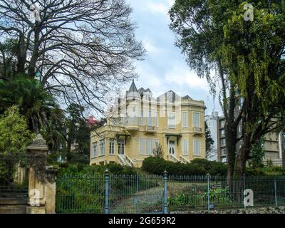 Szenen aus der Innenstadt von Curitiba in Parana im Süden Brasiliens Stockfoto