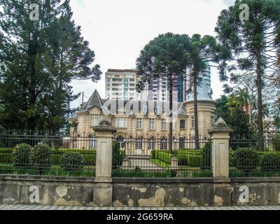 Szenen aus der Innenstadt von Curitiba in Parana im Süden Brasiliens Stockfoto