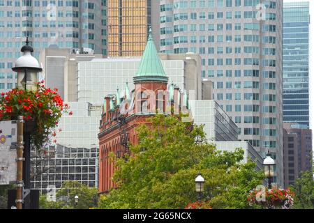 Gooderham Building, Toronto, Kanada Stockfoto