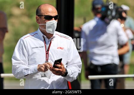 Spielberg, Österreich. Juli 2021. Valentino Ferrari (ITA) F1. Großer Preis von Österreich, Samstag, 3. Juli 2021. Spielberg, Österreich. Quelle: James Moy/Alamy Live News Stockfoto