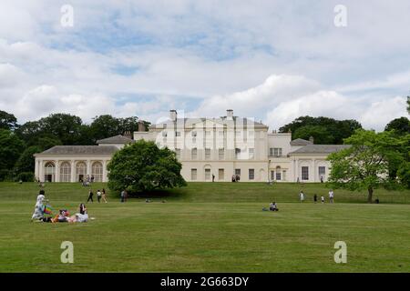 London, Greater London, England - 26 2021. Juni: Kenwood House in Hampstead Heath, Hampstead. Stockfoto