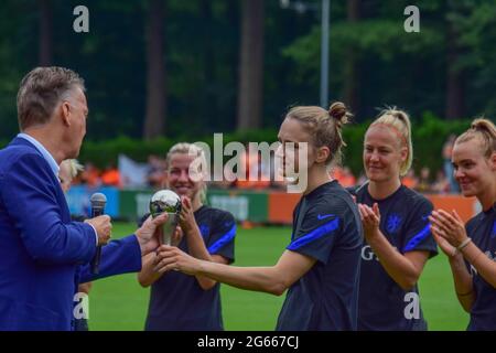 Zeist, Niederlande. Juli 2021. Letztes Training vor den Olympischen Spielen 2021 Tokio auf dem KNVB Campus zeist am 3. Juli 2021 Quelle: SPP Sport Pressefoto. /Alamy Live News Stockfoto