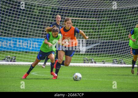 Zeist, Niederlande. Juli 2021. Letztes Training vor den Olympischen Spielen 2021 Tokio auf dem KNVB Campus zeist am 3. Juli 2021 Quelle: SPP Sport Pressefoto. /Alamy Live News Stockfoto