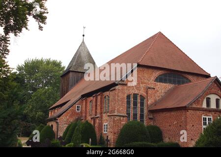 Kirche in Prerow Stockfoto