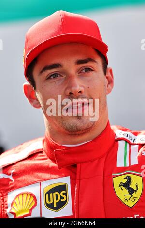 Spielberg, Österreich. Juli 2021. Charles Leclerc (MON) Ferrari. Großer Preis von Österreich, Samstag, 3. Juli 2021. Spielberg, Österreich. Quelle: James Moy/Alamy Live News Stockfoto