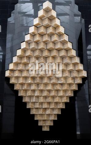 Abu al-Stait-Moschee, Basuna, Sohag, Ägypten Stockfoto