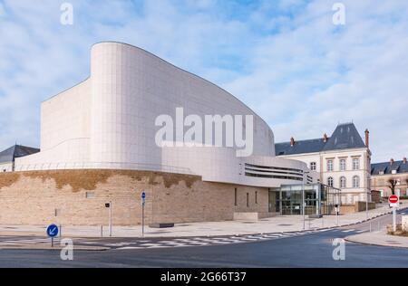 Ein Bild des Saint-Louis Theaters in Cholet. Stockfoto