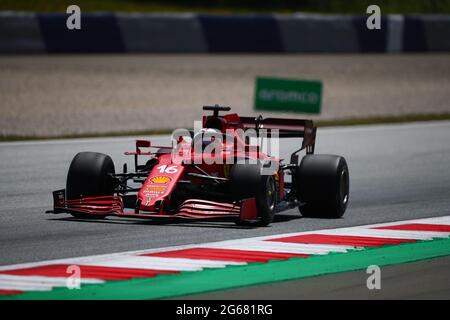 Spielberg, Osterreich. Juli 2021. #16 Charles Leclerc, Scuderia Ferrari. Formel 1 Weltmeisterschaft 2021, Österreichischer GP 3. Juli 2021Foto Federico Basile/Insidefoto Credit: Insidefoto srl/Alamy Live News Stockfoto