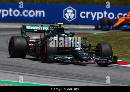 Spielberg, Osterreich. Juli 2021. #05 Sebastian Vettel, Aston Martin. Formel 1 Weltmeisterschaft 2021, Österreichischer GP 3. Juli 2021Foto Federico Basile/Insidefoto Credit: Insidefoto srl/Alamy Live News Stockfoto