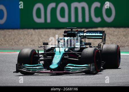 Spielberg, Osterreich. Juli 2021. #18 Lance Stroll, Aston Martin. Formel 1 Weltmeisterschaft 2021, Österreichischer GP 3. Juli 2021Foto Federico Basile/Insidefoto Credit: Insidefoto srl/Alamy Live News Stockfoto