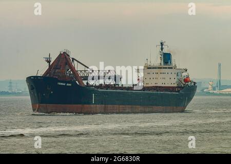 Bulk Carrier Yeoman Bank Stockfoto