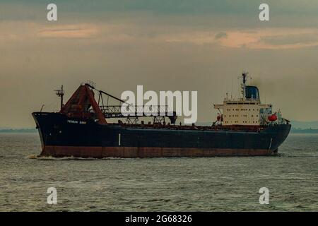 Bulk Carrier Yeoman Bank Stockfoto