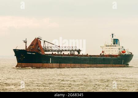 Bulk Carrier Yeoman Bank Stockfoto