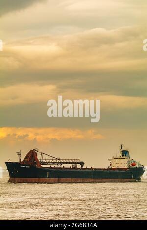 Bulk Carrier Yeoman Bank Stockfoto
