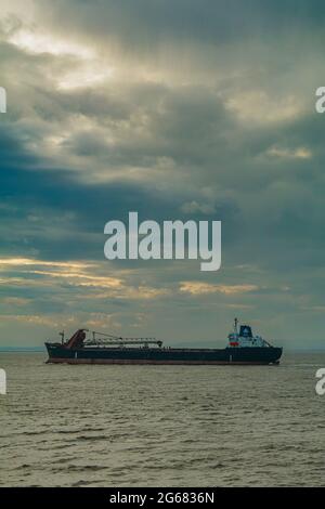 Bulk Carrier Yeoman Bank Stockfoto