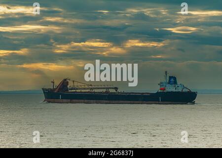 Bulk Carrier Yeoman Bank Stockfoto